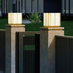 Grid Post Outdoor Light