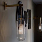 Vadim Glass Wall-mounted lamp Wall Lamp
