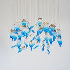 Ocean Drift Blown Glass Customize Chandelier