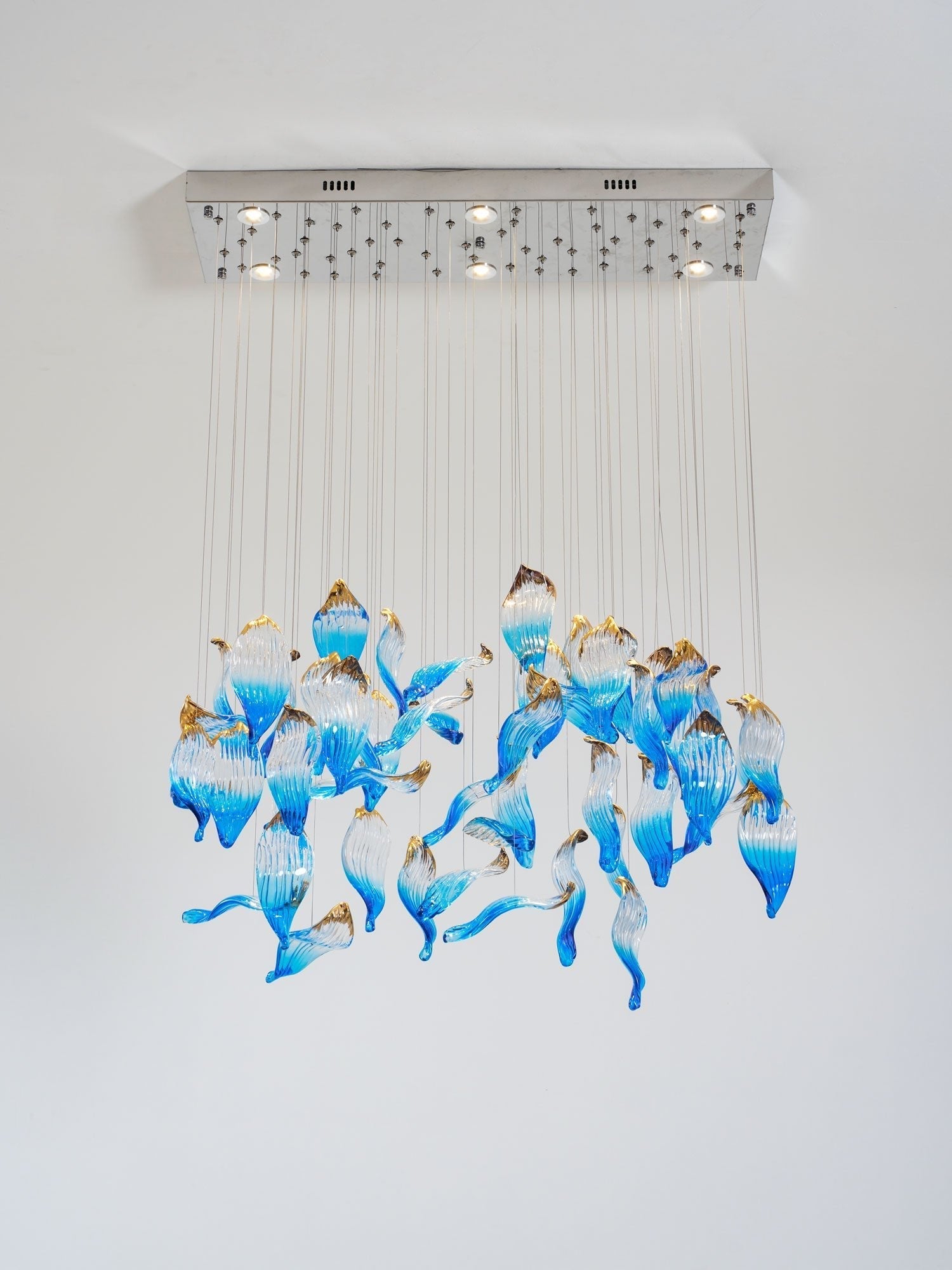 Ocean Drift Blown Glass Customize Chandelier