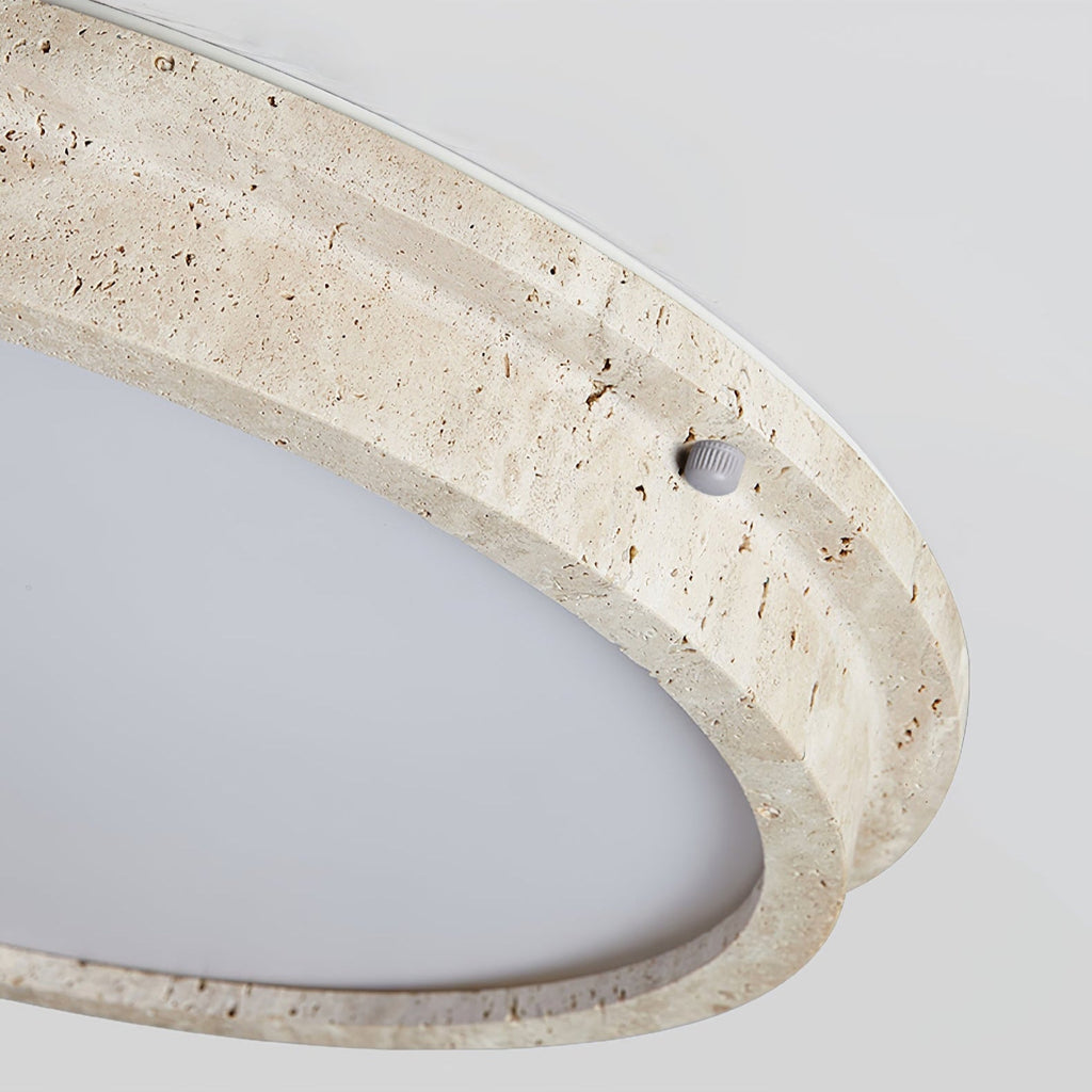 Soren Travertine Ceiling Lamp