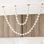 Glass Chain Chandelier