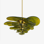 Petals Gold Murano Ceiling fixture Chandelier