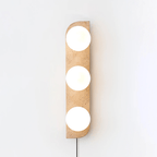 Elysian Travertine Plug-in Wall Light