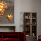 Amber Petalo Chandelier