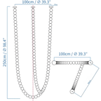 Halti Necklace Acrylic Chandelier