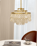 Teardrops Shell Chandelier