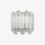 Clear Palermo Murano Wall Lamp