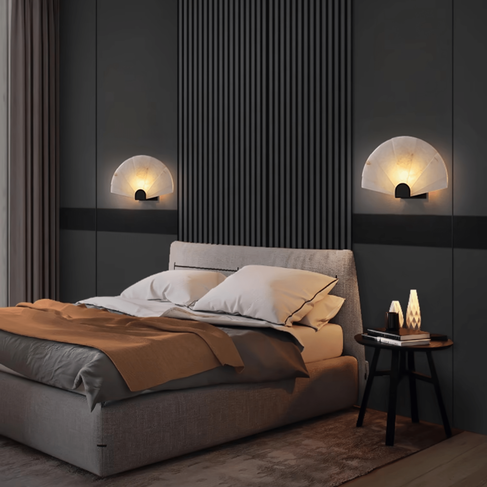 Nevora Alabaster Wall Lamp