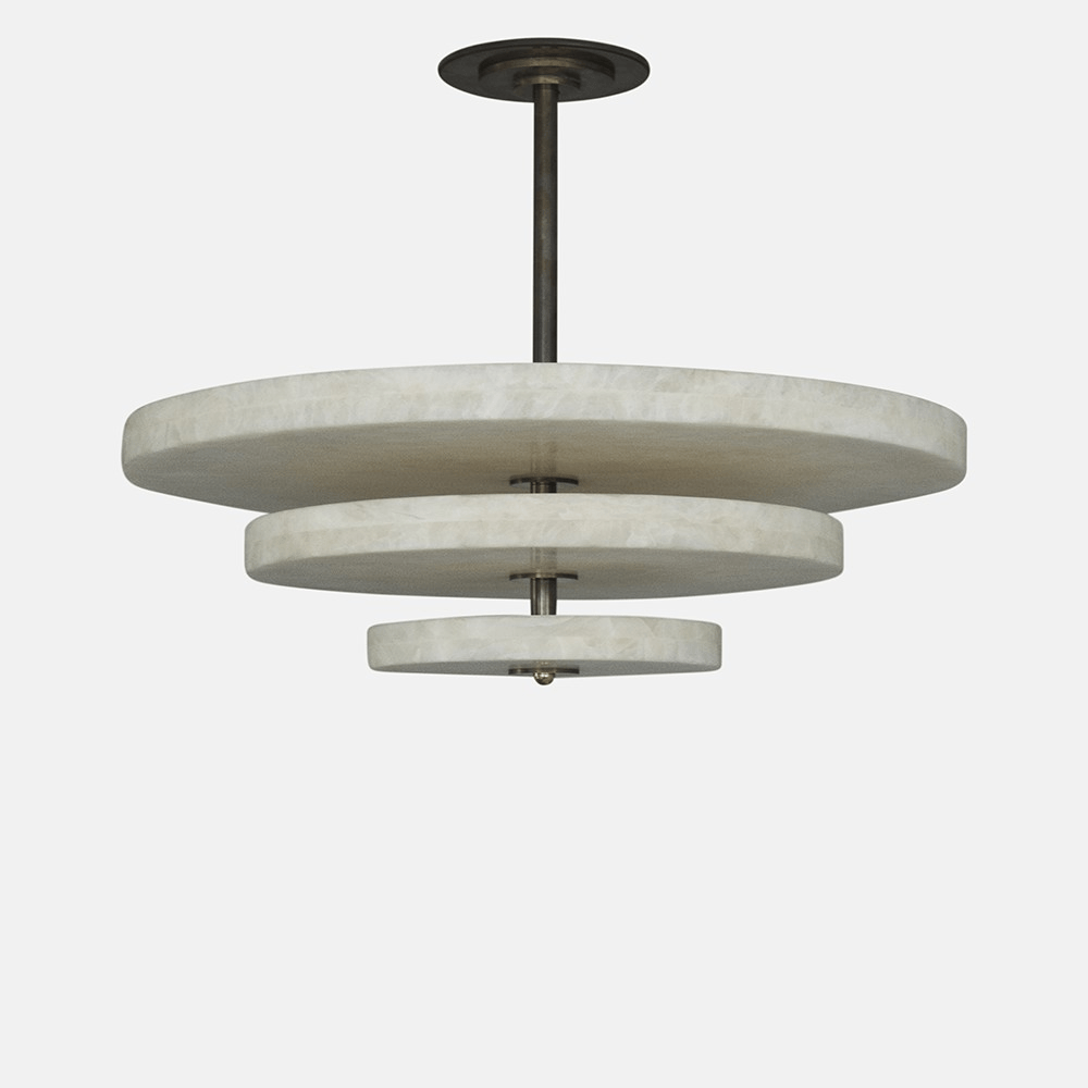 Ice Queen Alabaster Chandelier