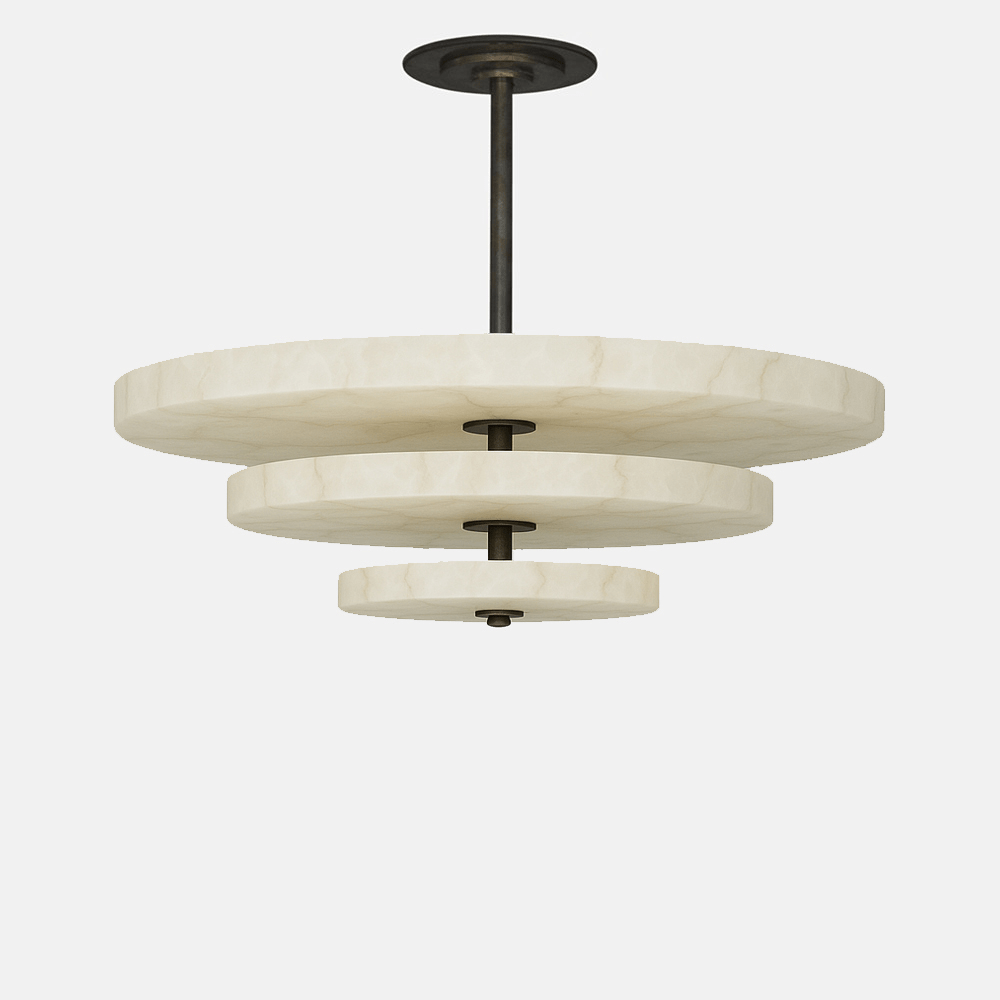 Ice Queen Alabaster Chandelier