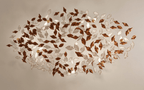 Leaf Twisted Sculptural Customize Chandelier