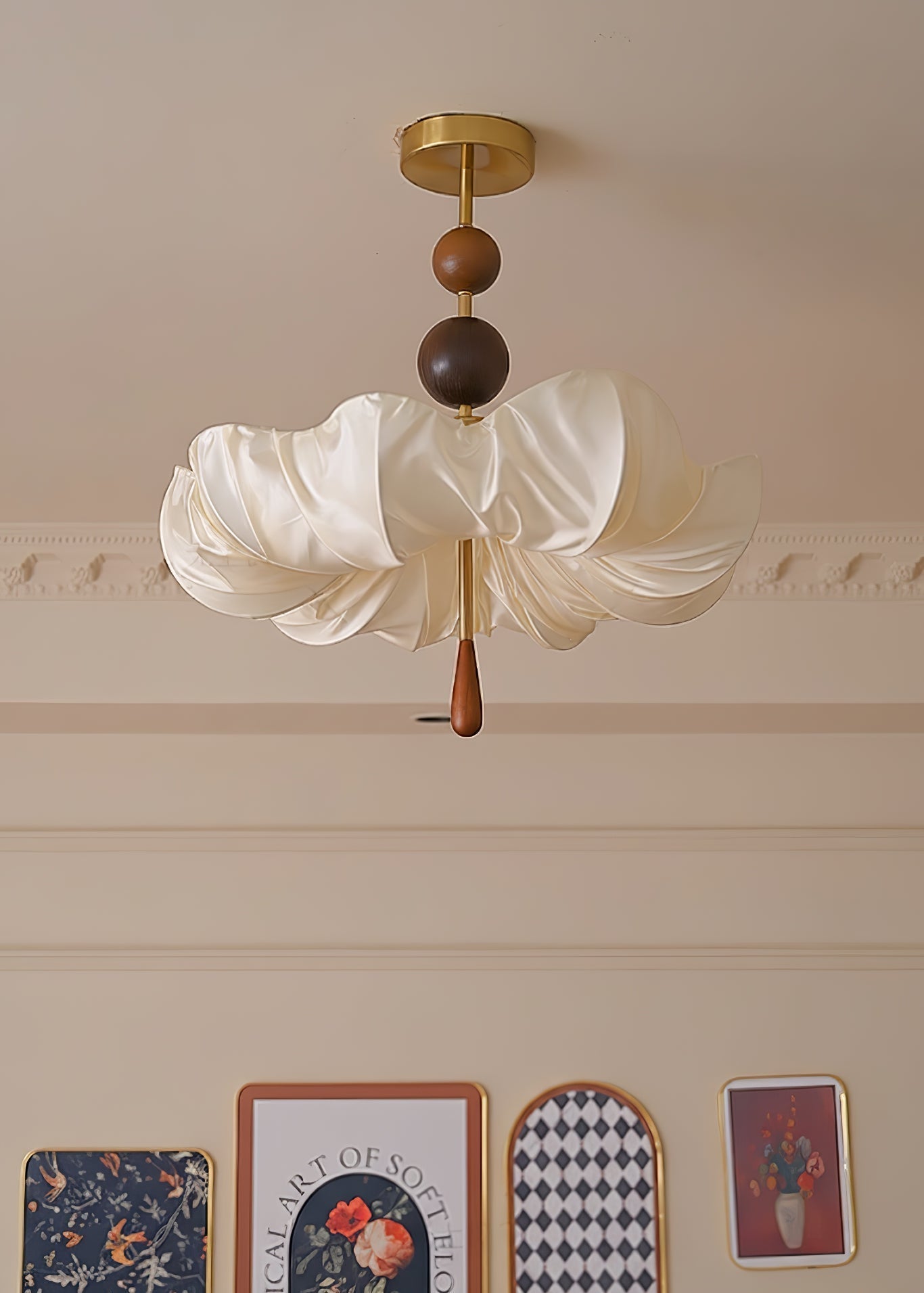 Floralis Fabeic Ceiling Light