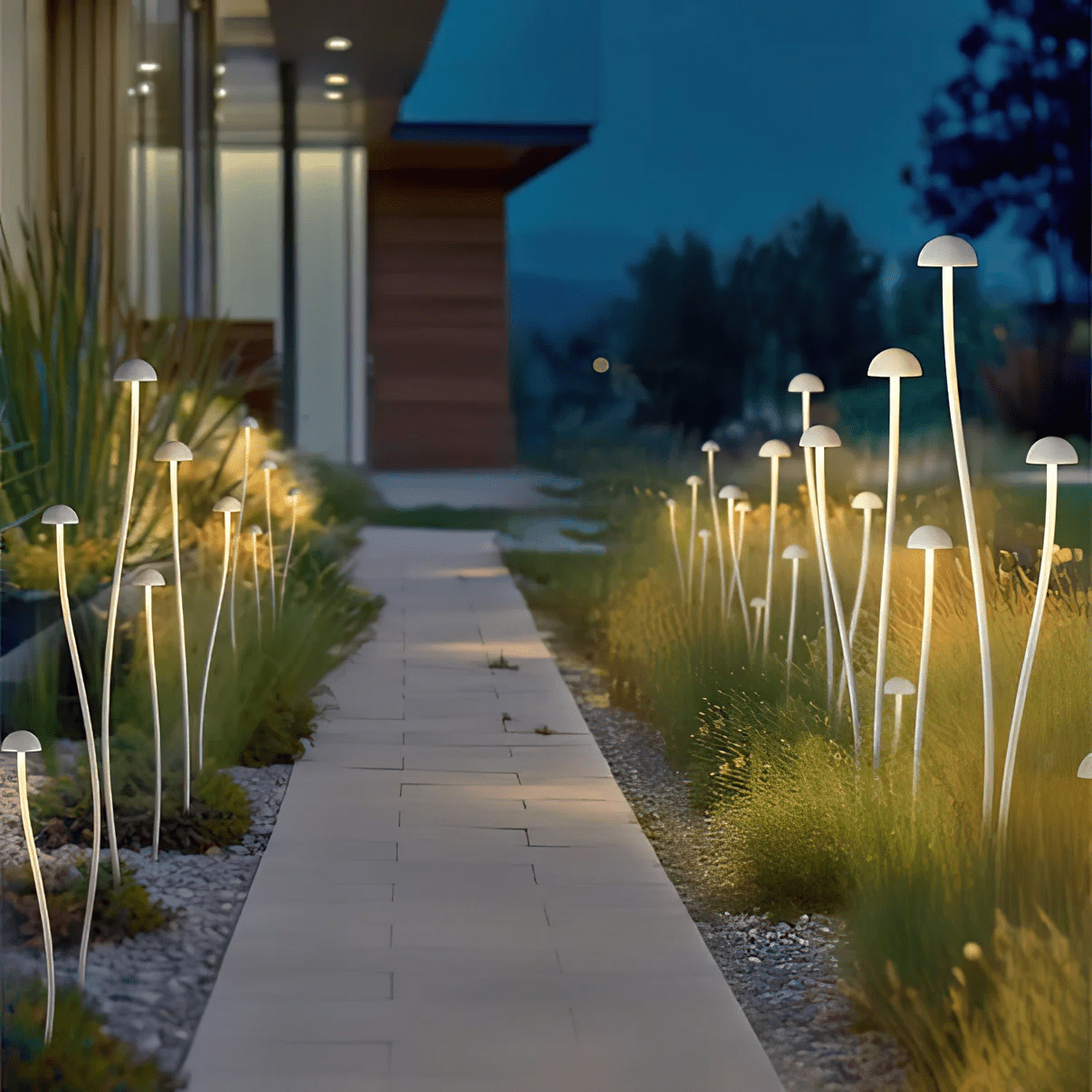 Mushroom Outdoor Lamp