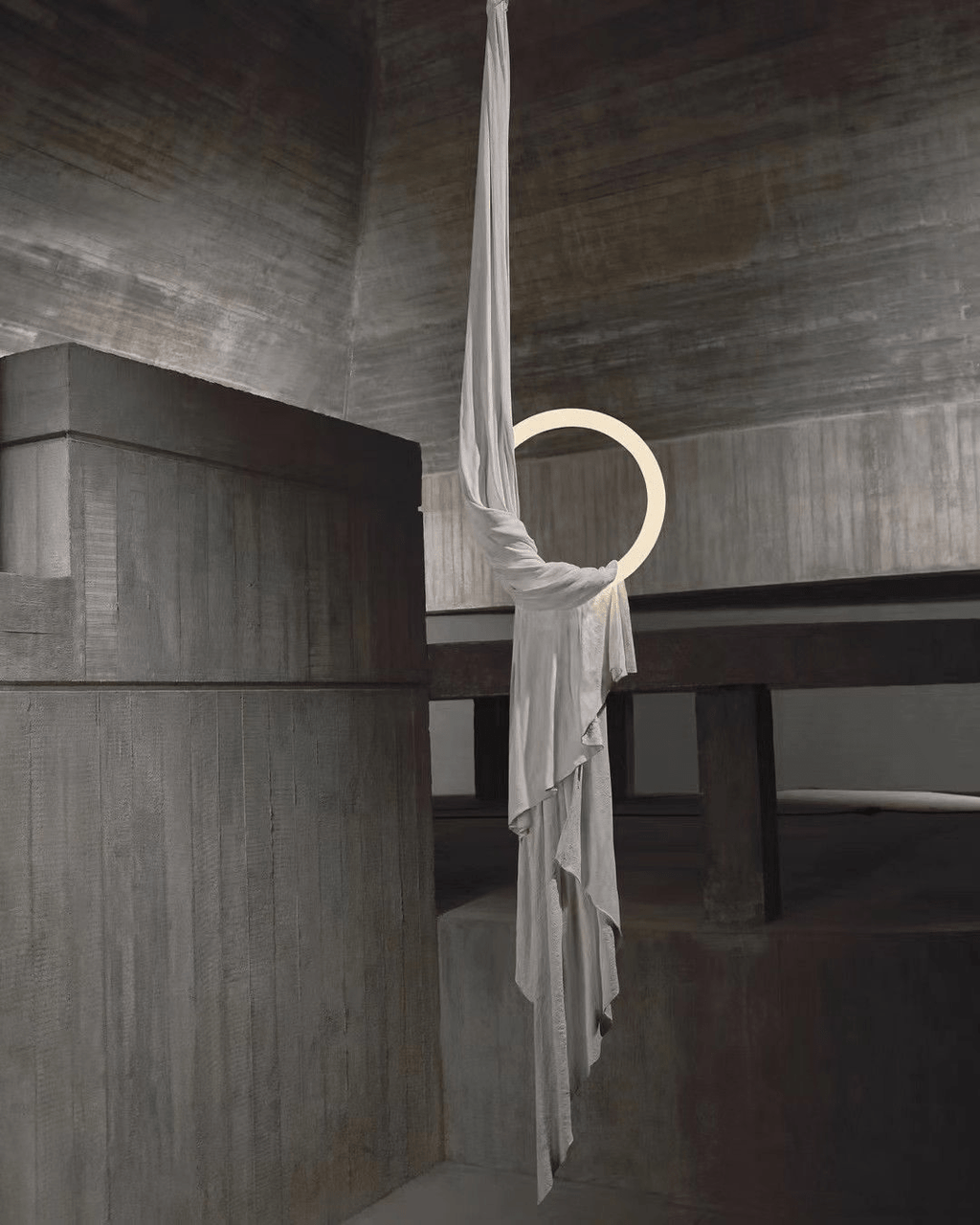 Hammock Fabric Pendant Light