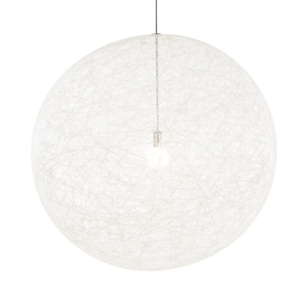 Spherical Woven Pendant Light