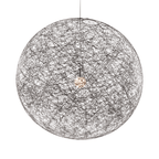 Spherical Woven Pendant Light