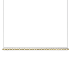 Golden Grid Linear Pendant Lamp