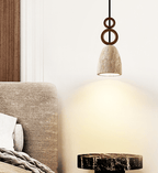 Stone Bell Rings Pendant Light