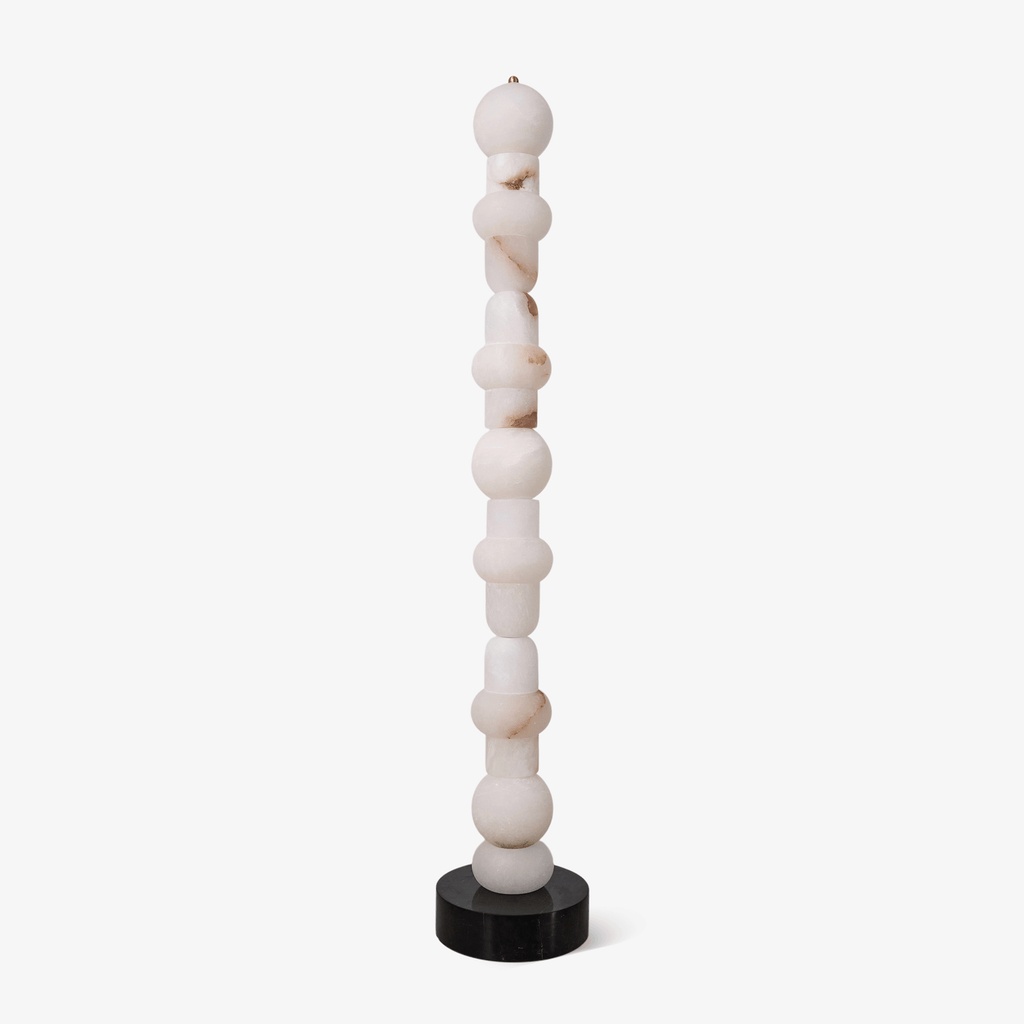 Spanish Alabaster Floor Lamp
