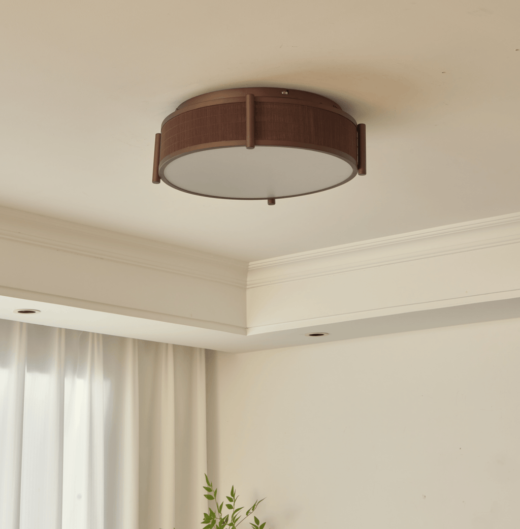Bamboo Weave Ceiling Lamp