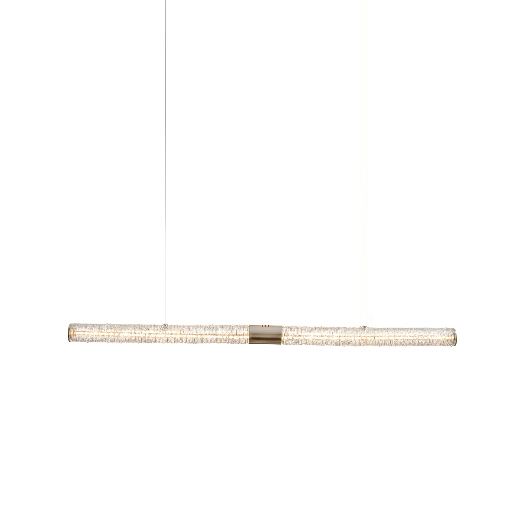 Crystal Stream Linear Pendant Lamp