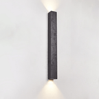 Minimalist Stone Finish Wall Lamp
