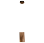 Nordic Tilted Wood Pendant Light