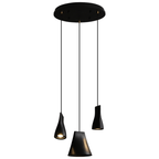 Nordic Tilted Wood Pendant Light
