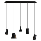 Nordic Tilted Wood Pendant Light