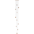 Nordic Tilted Wood Pendant Light