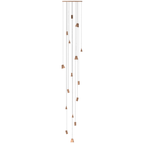 Nordic Tilted Wood Pendant Light