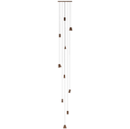 Nordic Tilted Wood Pendant Light