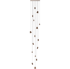 Nordic Tilted Wood Pendant Light