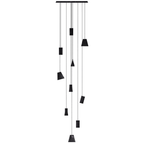 Nordic Tilted Wood Pendant Light