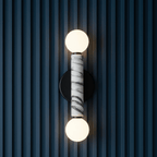 Obelisk Orb Sconce