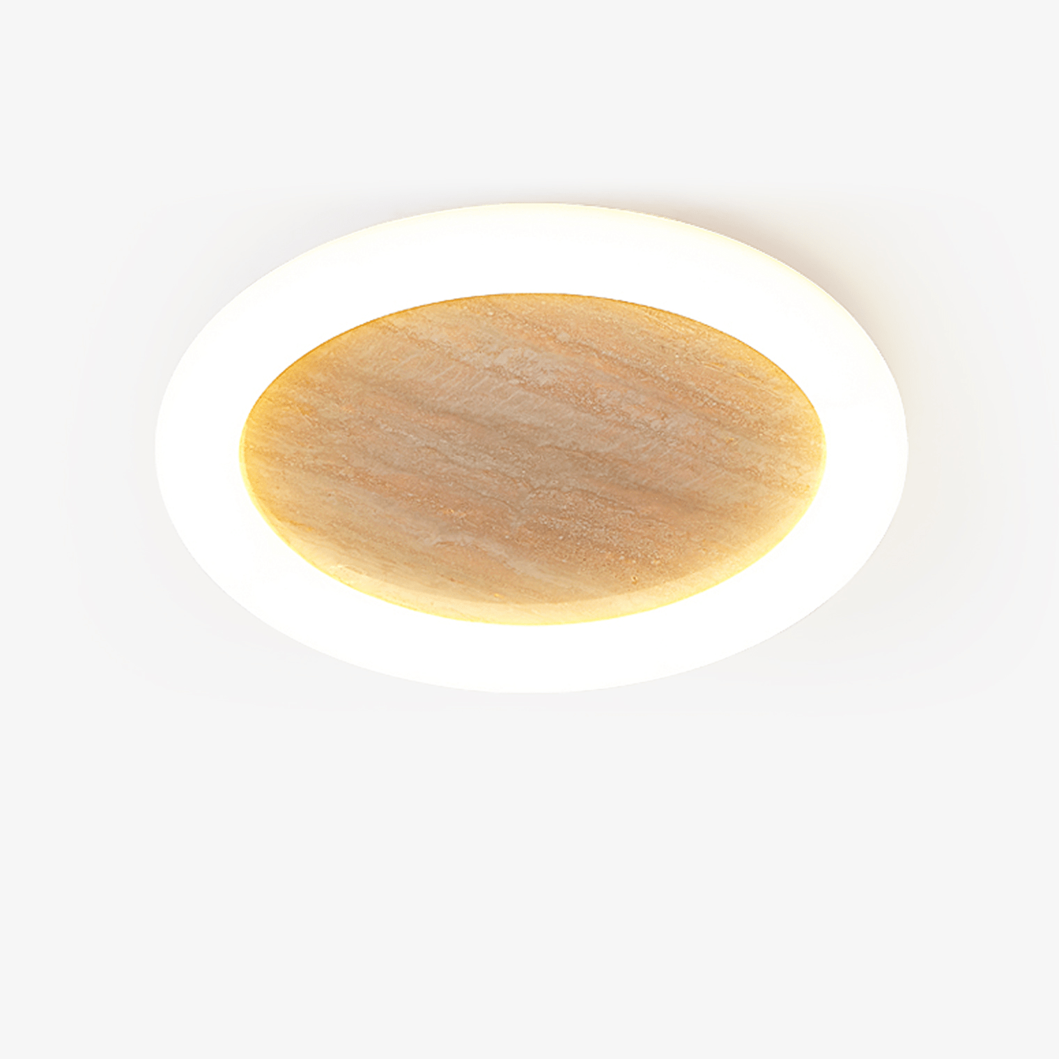 Luma Sol Travertine Ceiling Light