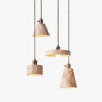 Terraform Travertine Pendant Light