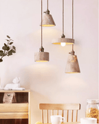 Terraform Travertine Pendant Light