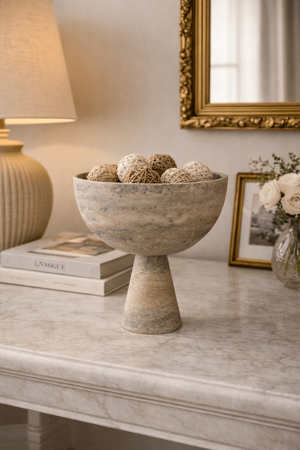 Rowan Stone Display Bowl