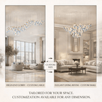 Ocean Drift Blown Glass Customize Chandelier