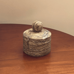 Strata Sphere Stone Storage Box