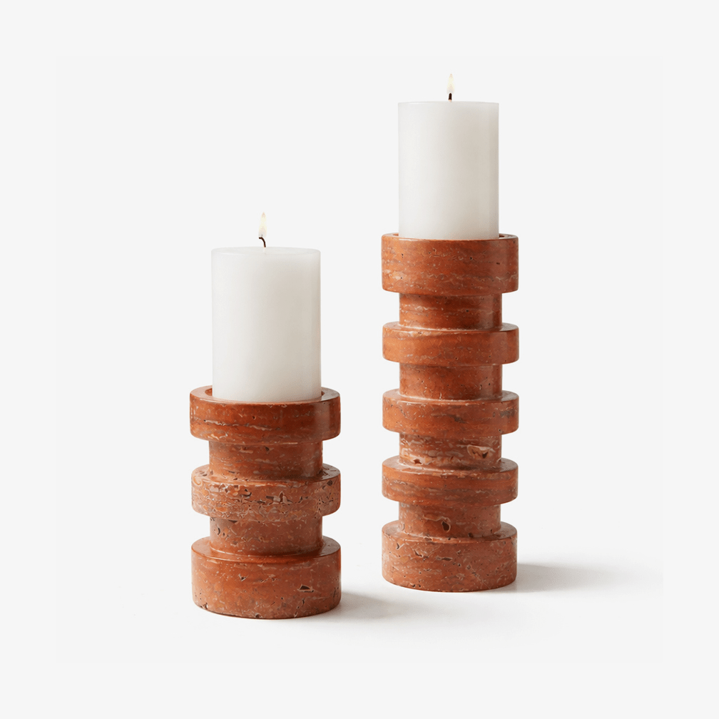 Terrace Stone Candle Holder
