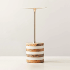 Strata Rise Marble Candle Holder