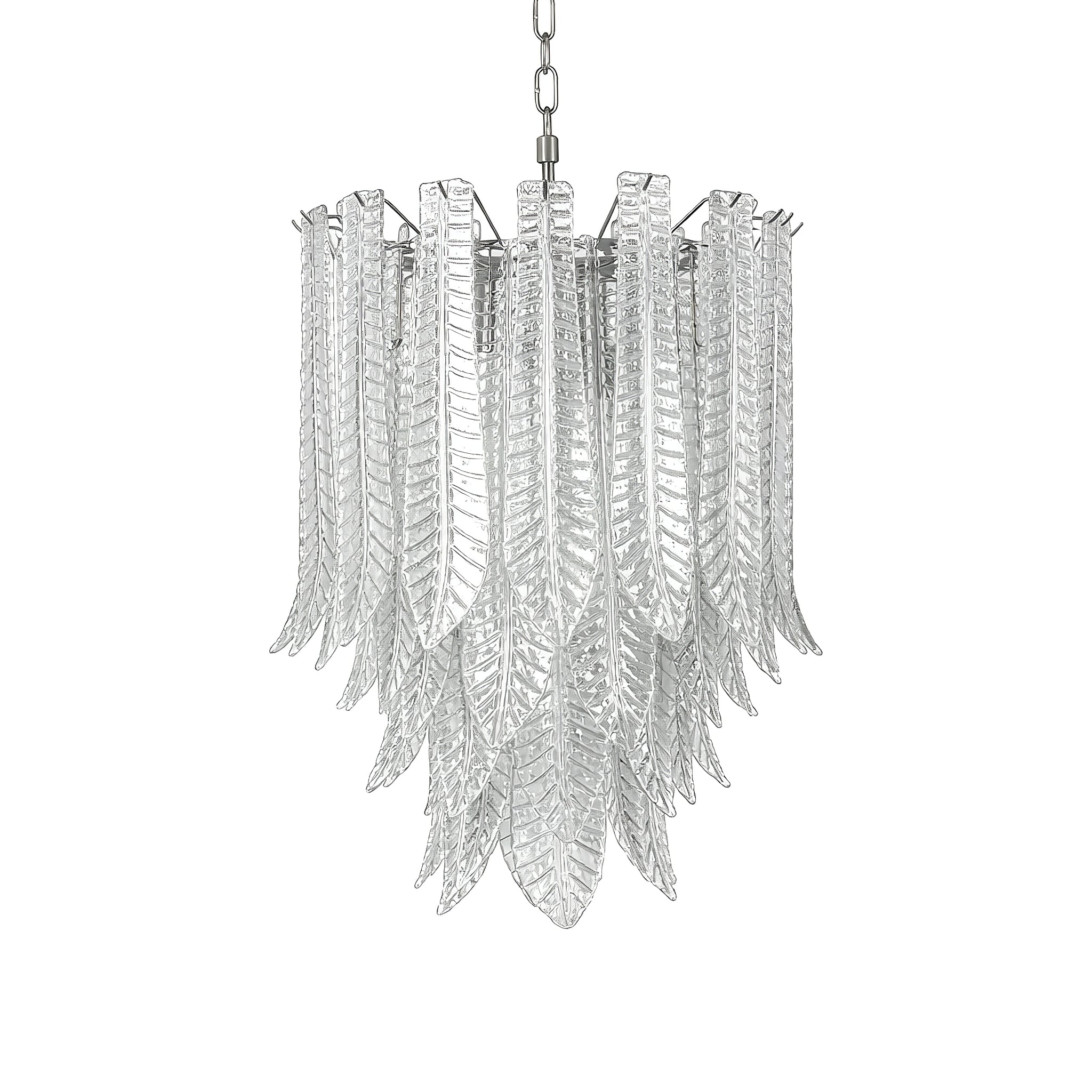 Silvae Veil Glass Chandelier