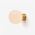 Aura Globe Glass Wall Light