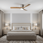 Nordic Wooden 42"/48"/52" Ceiling Fan Light