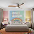 Nordic Wooden 42"/48"/52" Ceiling Fan Light