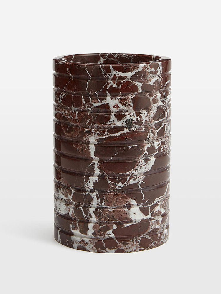Rosso Levanto Marble Vessel