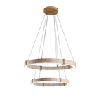 Circle Travertine Pendant Lamp